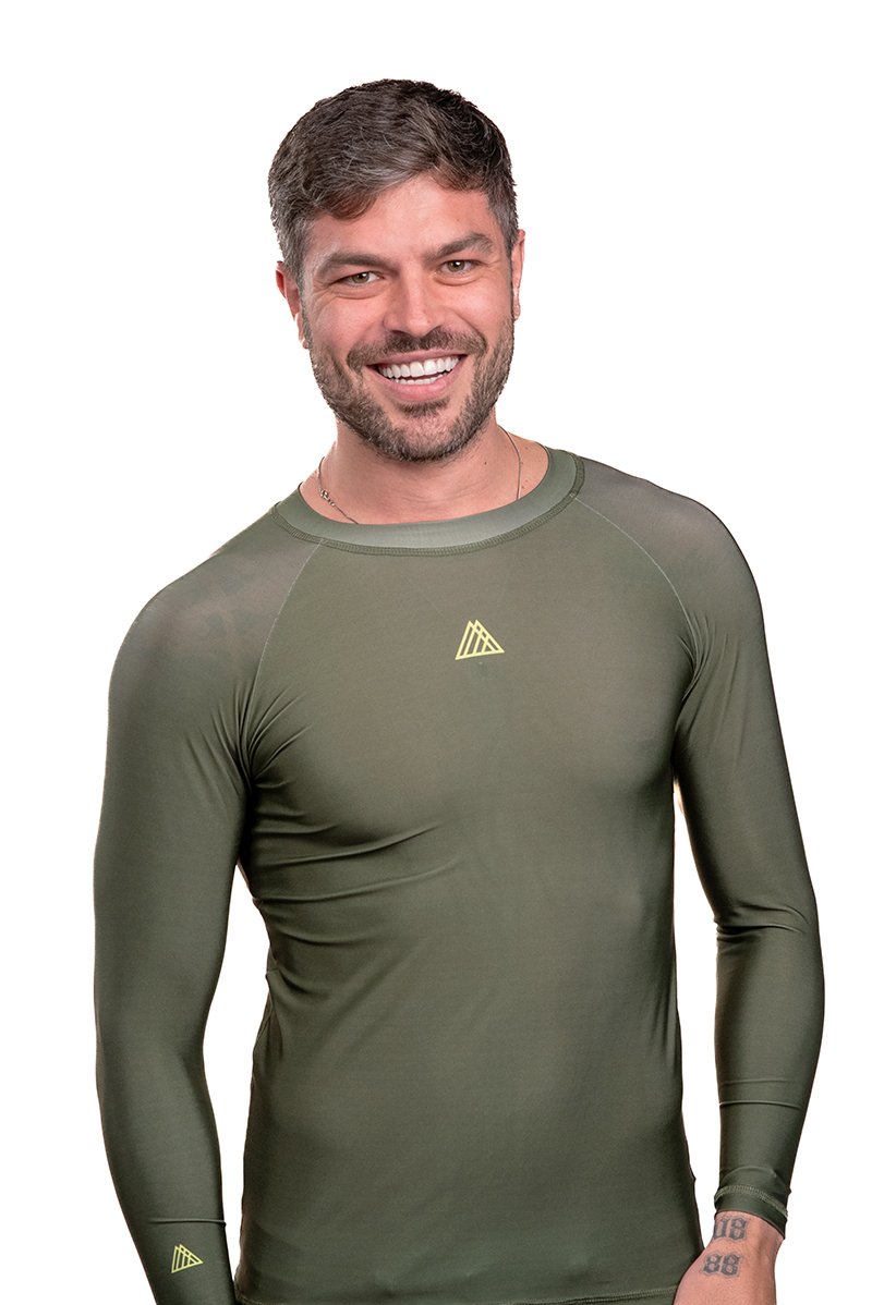 Camiseta UV Sport Krave Masculina Tecido Leve com Proteção Solar UV50+